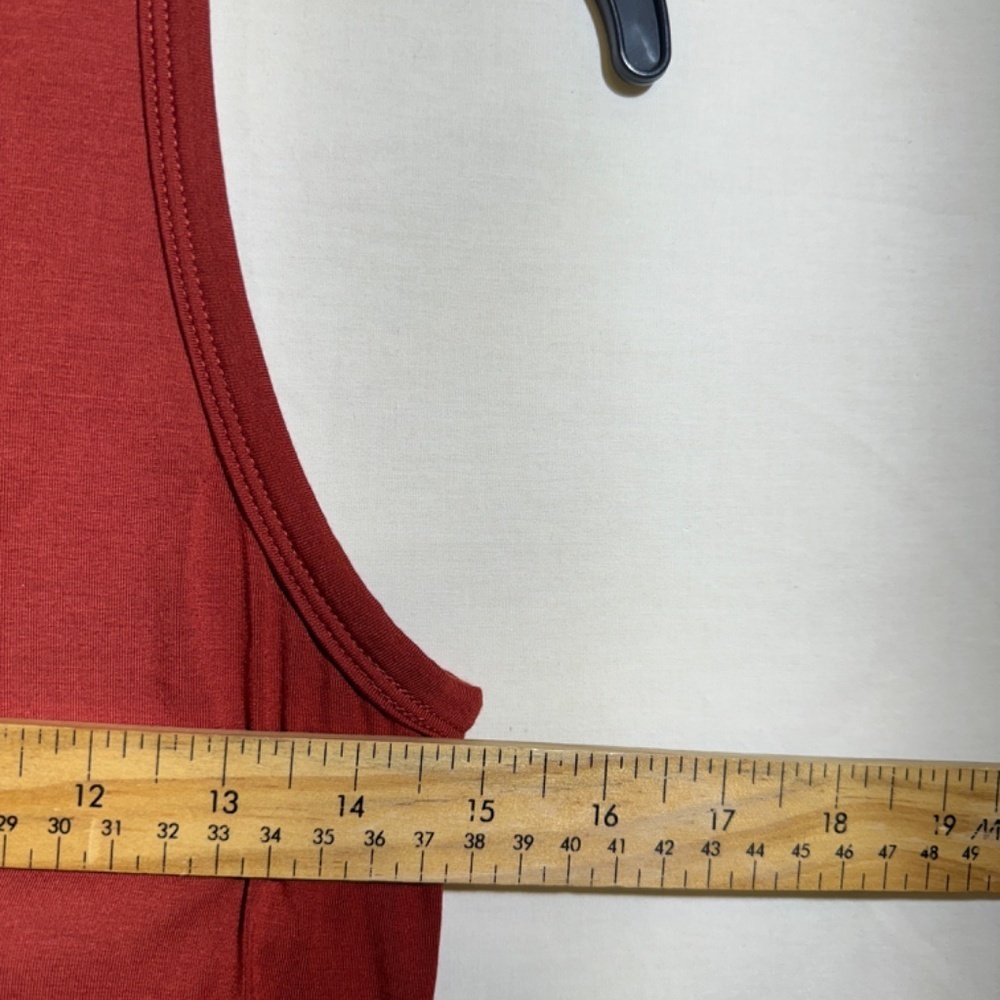 Shebird Womens The Tunic Tank Bra Dress Terracotta Size 2 (S) - Picture 5 of 10